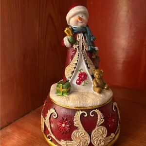 Snowman Music Box